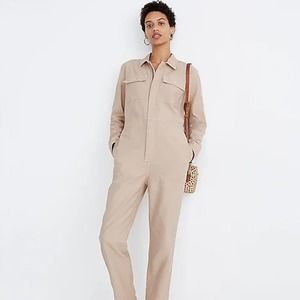 Madewell Light Pink Jumpsuit